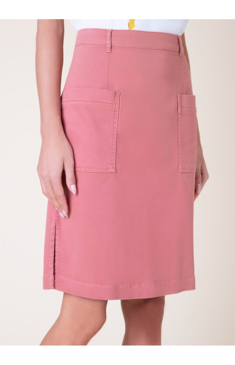 Saia Color Modal Ii Rosa Velho