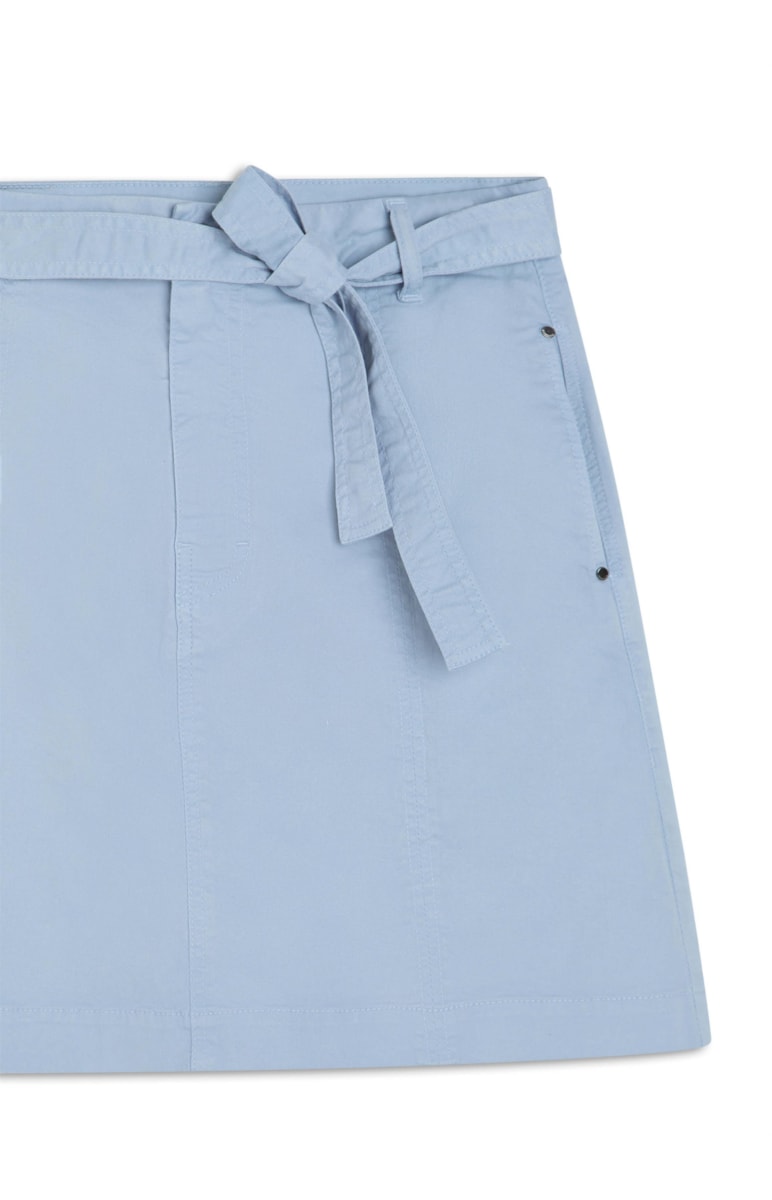 Saia Color Twill Power Azul Claro