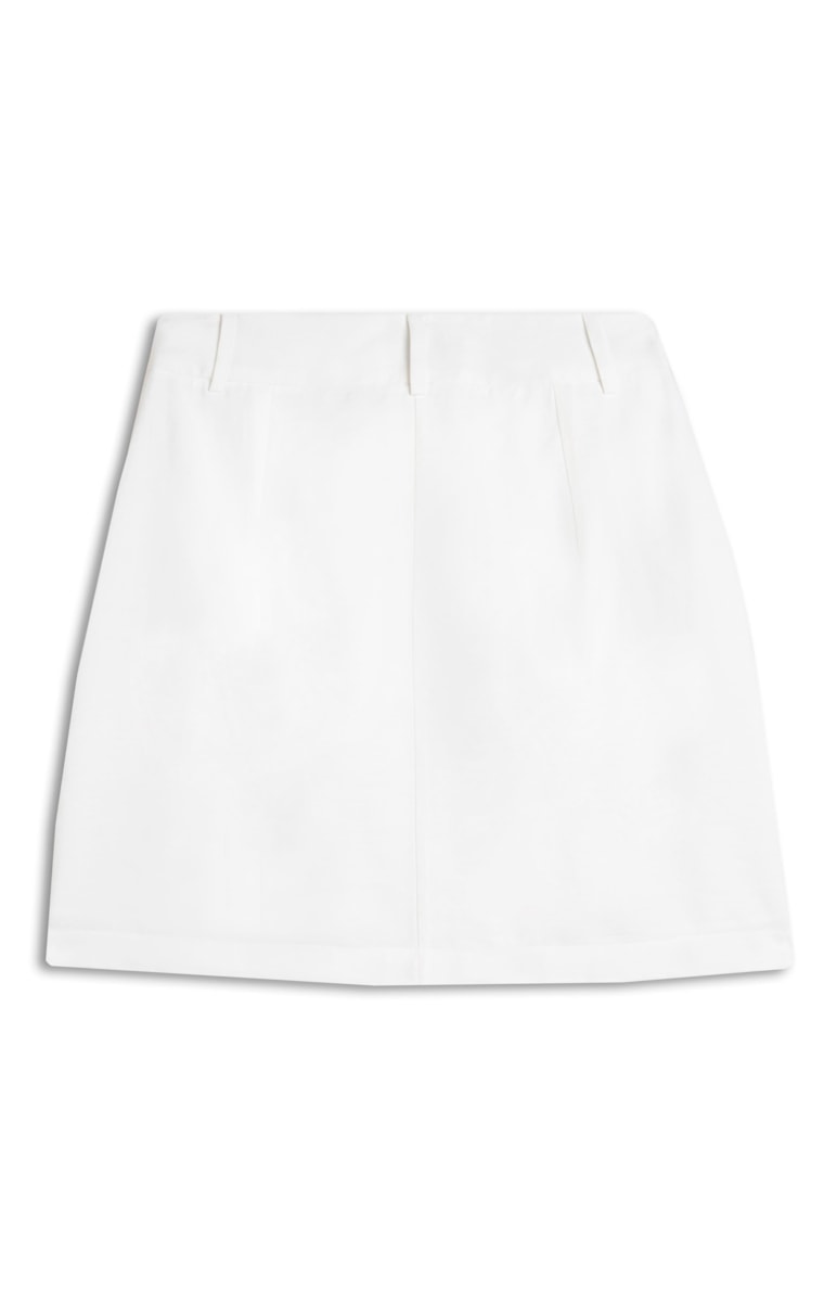 Saia Curta Ilhos Off White