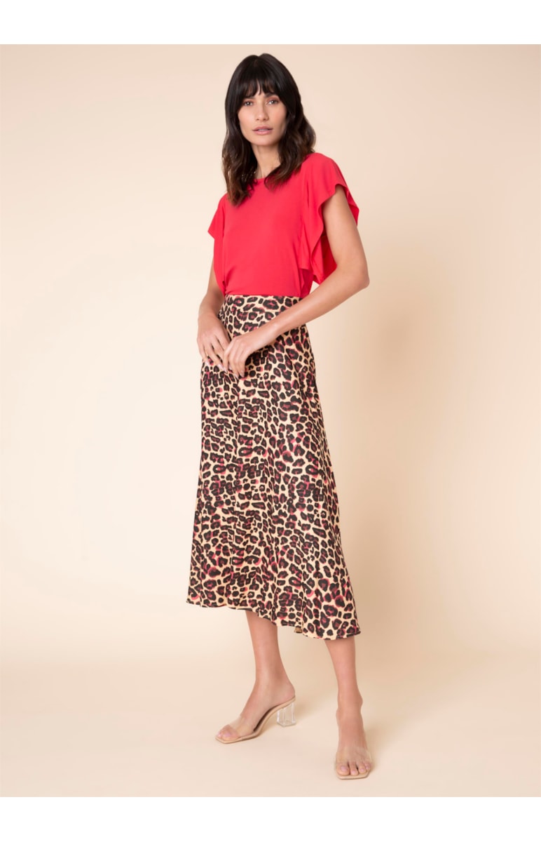 Saia Godê New Jaguar Estampado