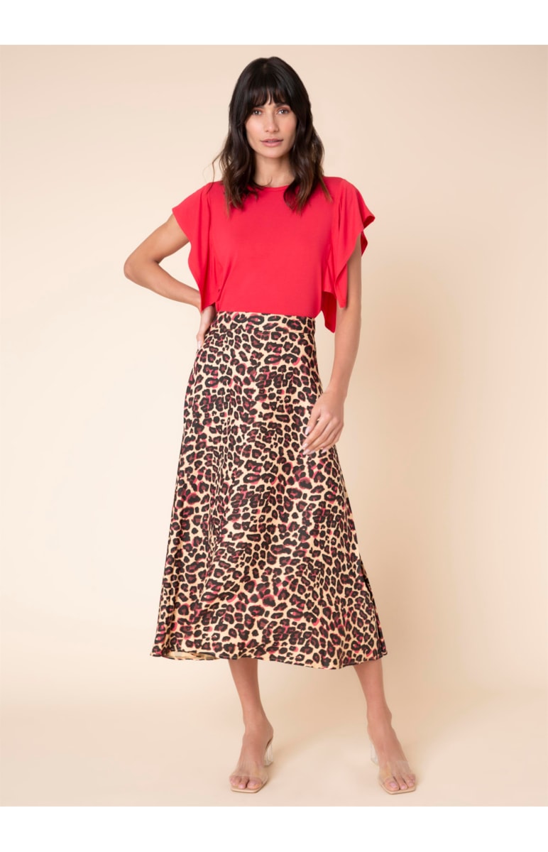 Saia Godê New Jaguar Estampado