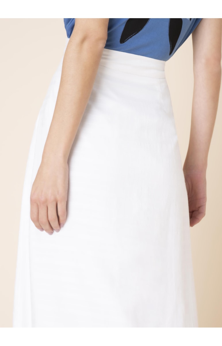 Saia Godê Pregas Off White