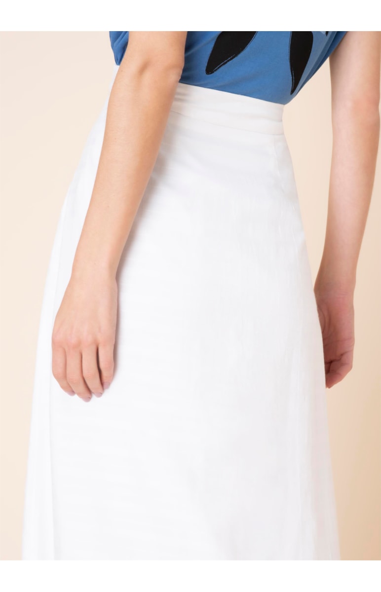 Saia Godê Pregas Off White