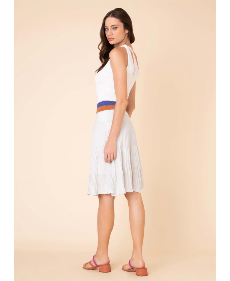 Saia Lurex Bic Off White