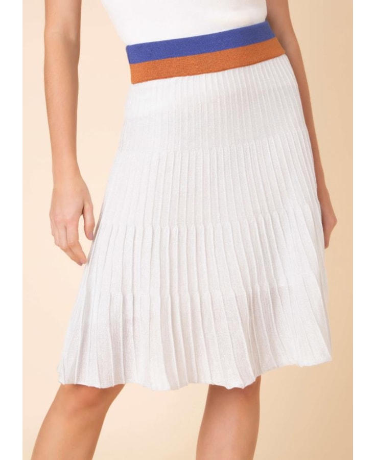 Saia Lurex Bic Off White