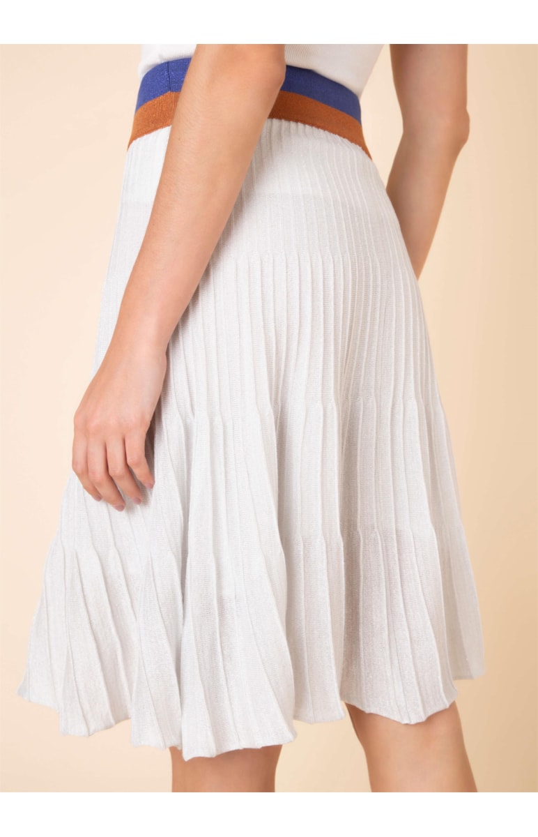 Saia Lurex Bic Off White