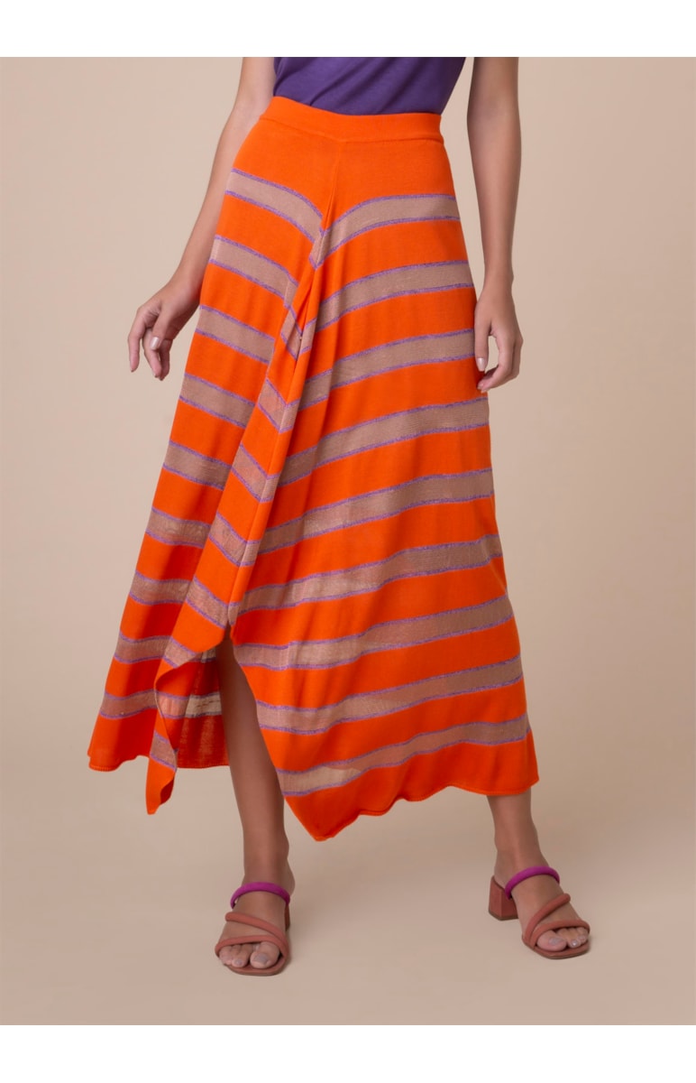 Saia Midi Listra Coral