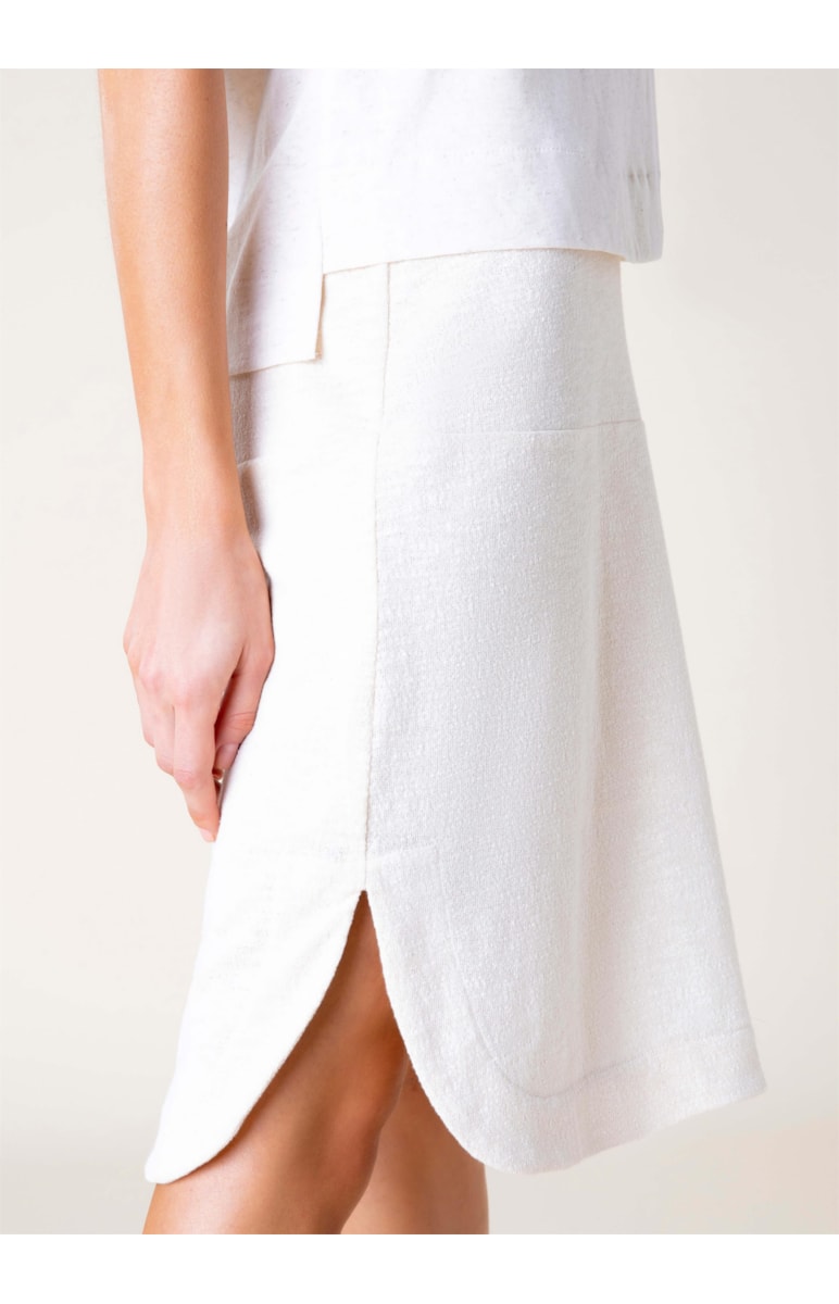 Saia Midi Nature Off White