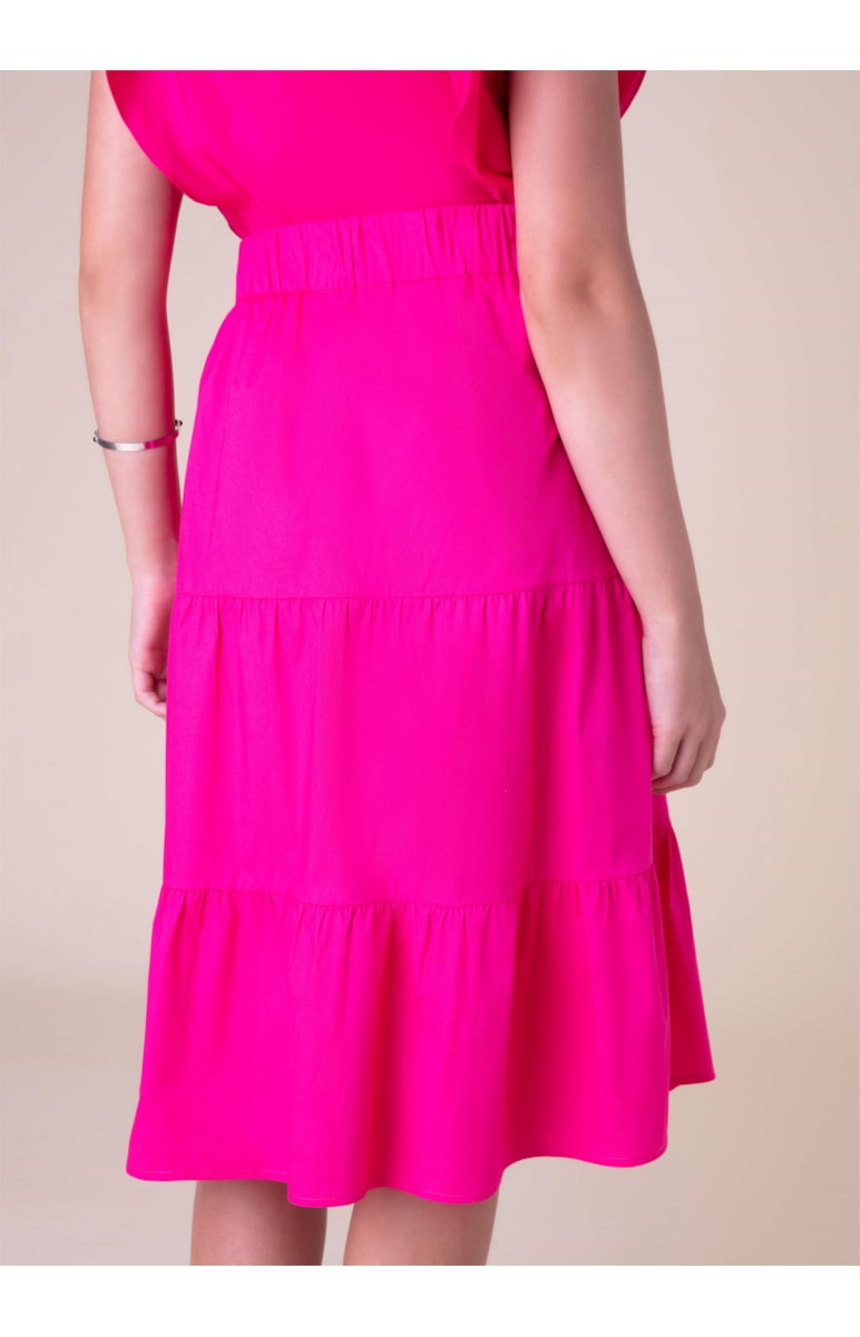 Saia Midi Paper Pink