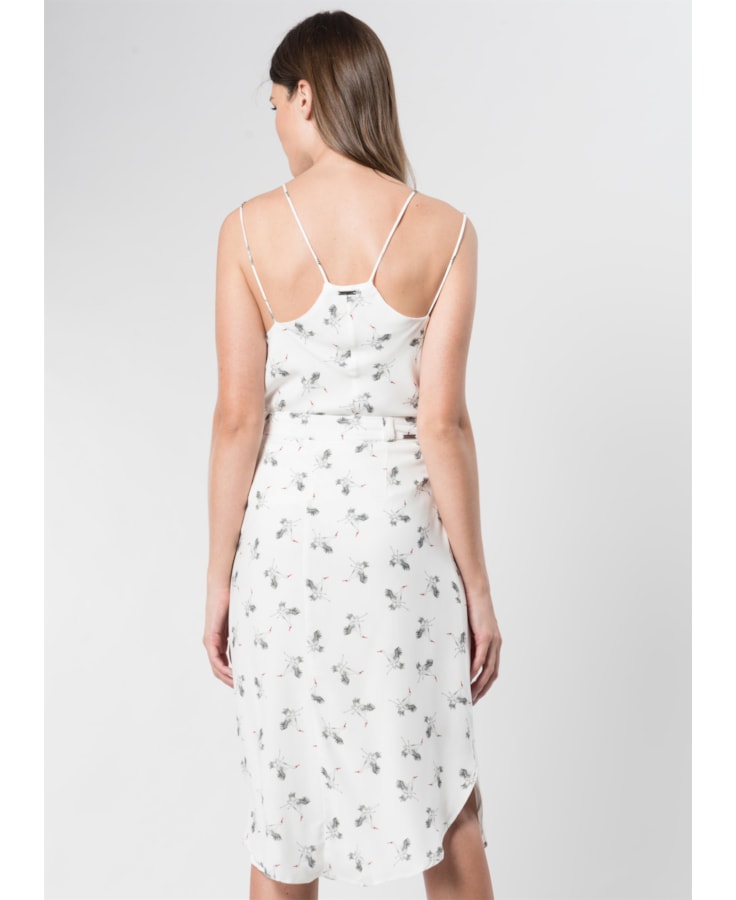 Saia Midi Pássaros Estampado