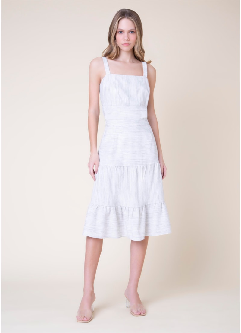 Saia Midi Petra Off White