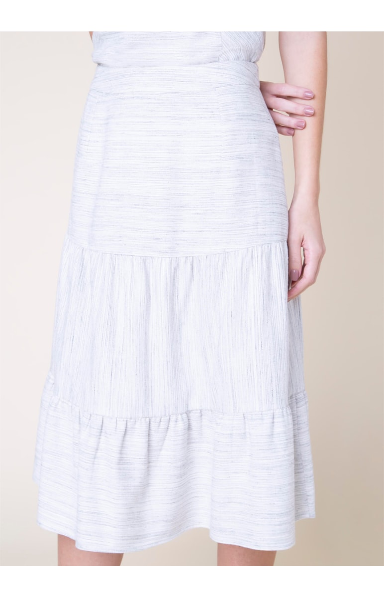 Saia Midi Petra Off White