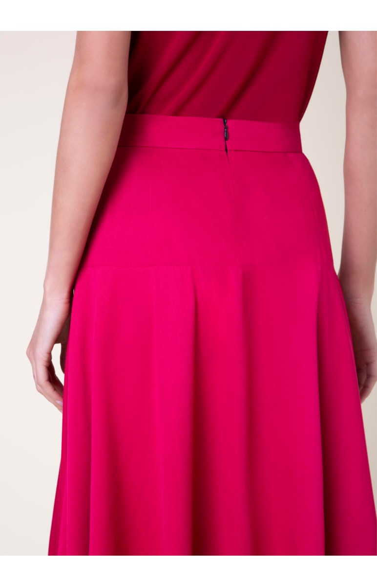 Saia Midi Venice Vermelho