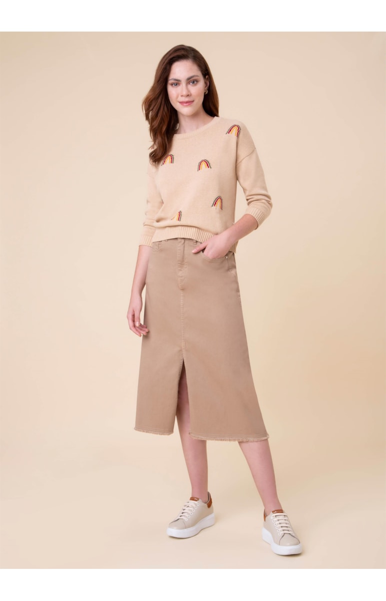 Saia Original Color Midi Camel