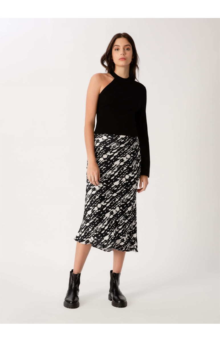 Saia Puglia Midi Preto