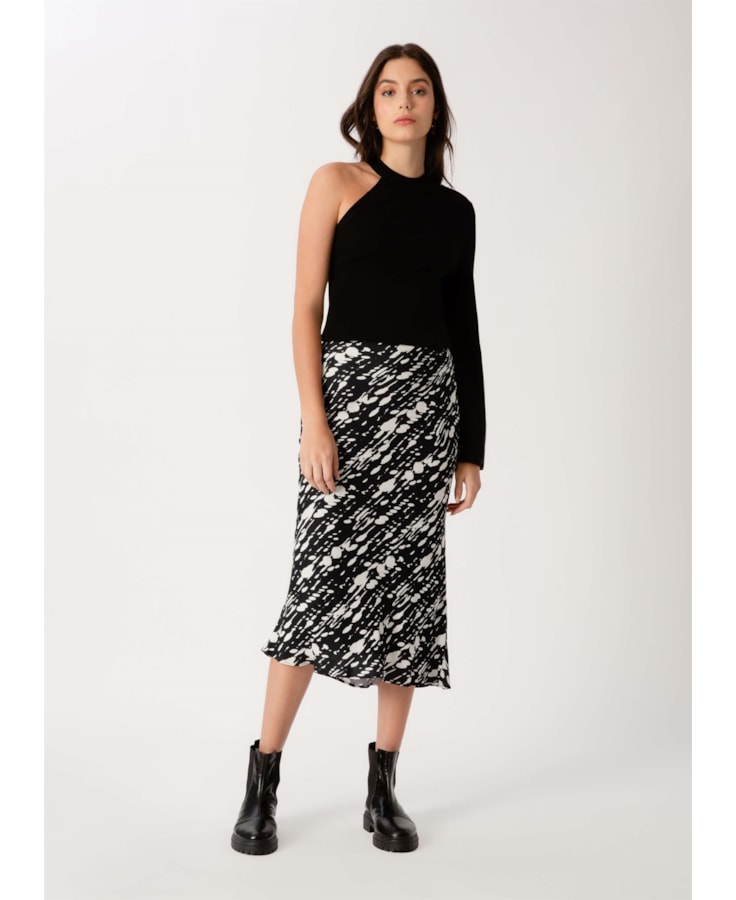 Saia Puglia Midi Preto
