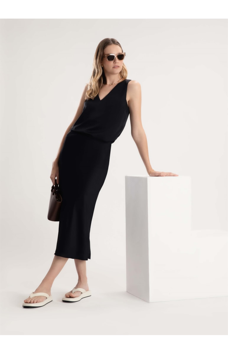 Saia Satin Touch Preto