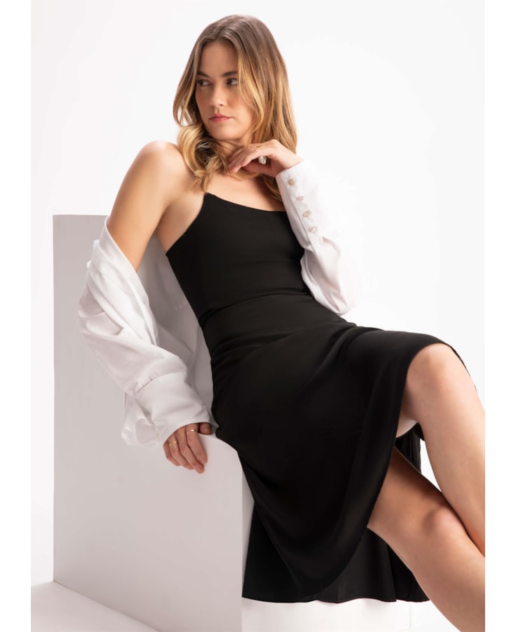 Saia Silk Touch Light Preto