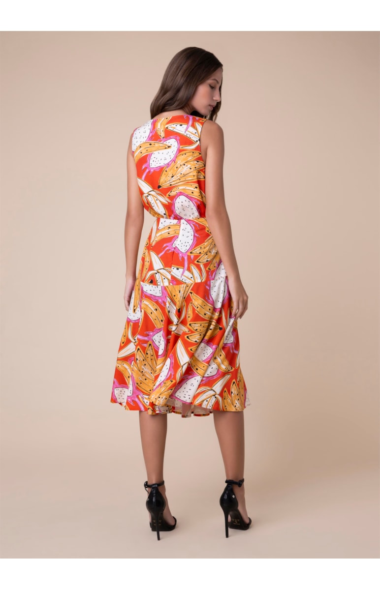Saia Tropical Bananas Estampado