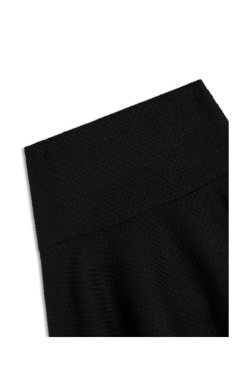 Saia Tweed Checkred Preto