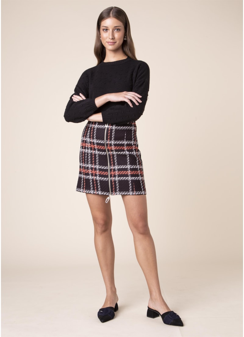 Saia Tweed Shetland Xadrez