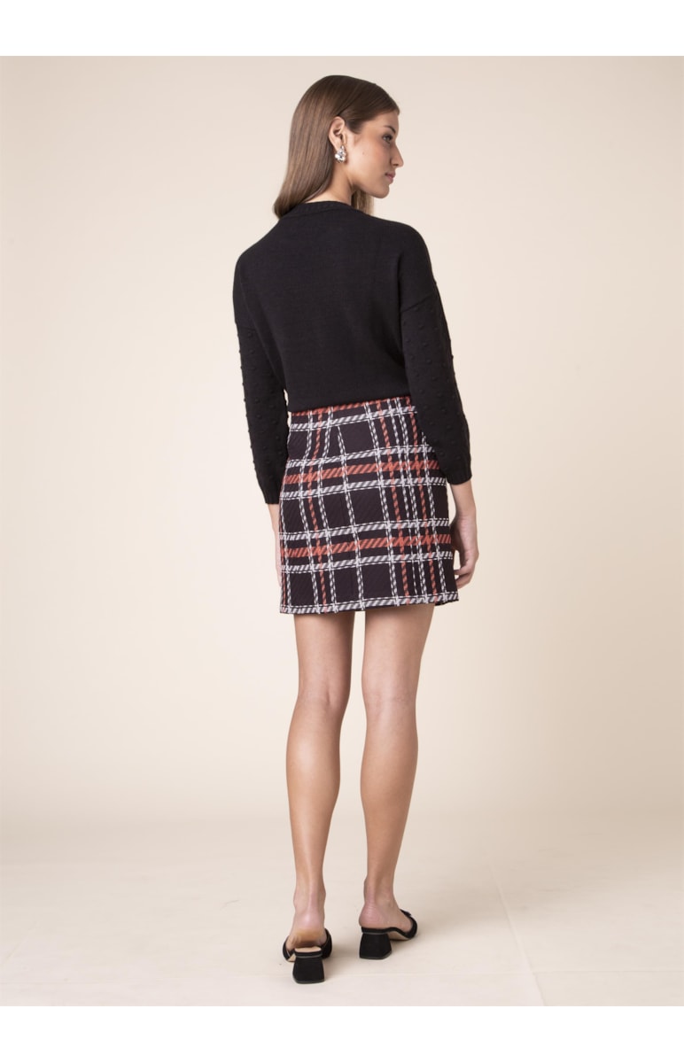 Saia Tweed Shetland Xadrez