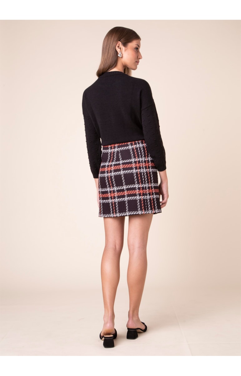 Saia Tweed Shetland Xadrez