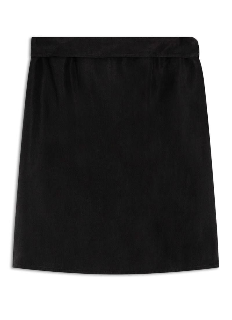 Saia Twill Pareô Preto