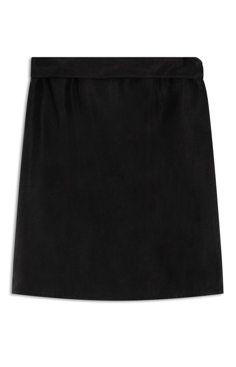 Saia Twill Pareô Preto