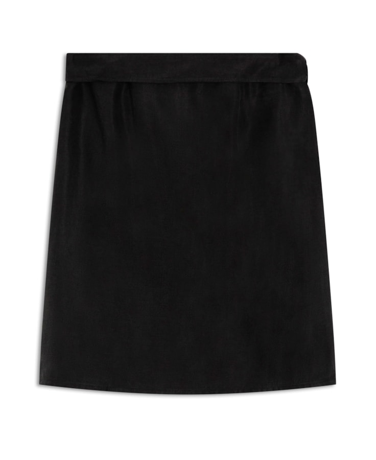 Saia Twill Pareô Preto