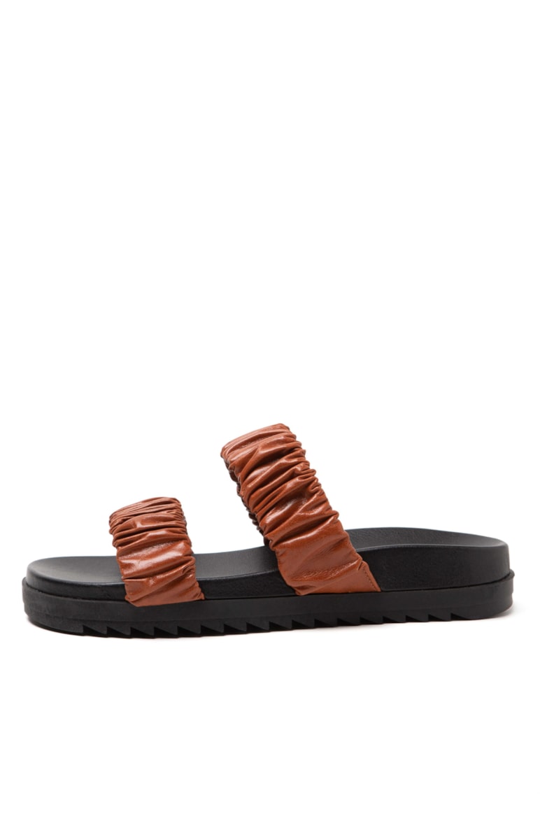 Sandália Soft Leather Camel