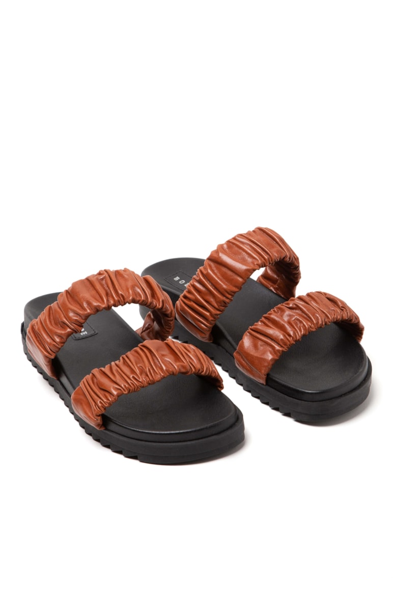 Sandália Soft Leather Camel