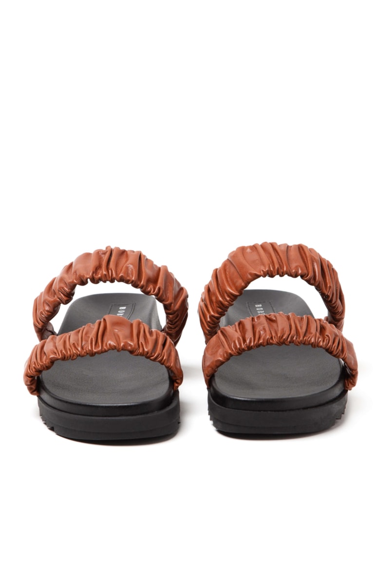 Sandália Soft Leather Camel