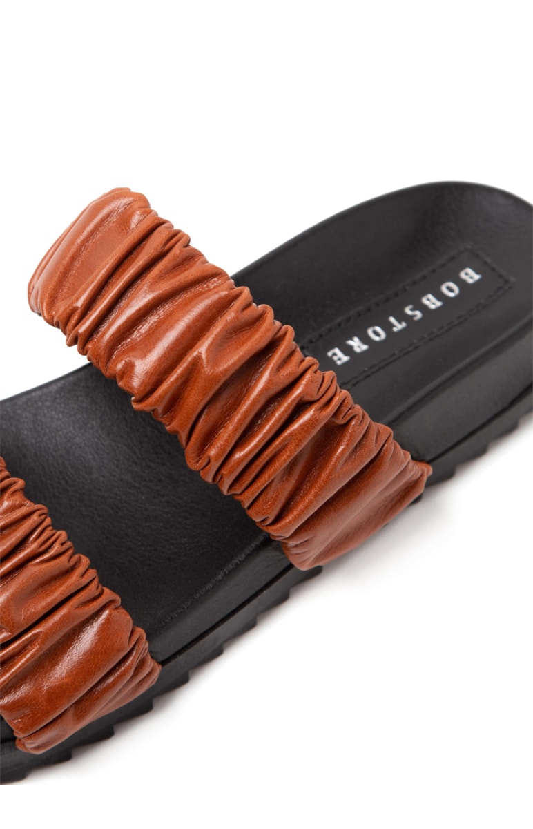 Sandália Soft Leather Camel