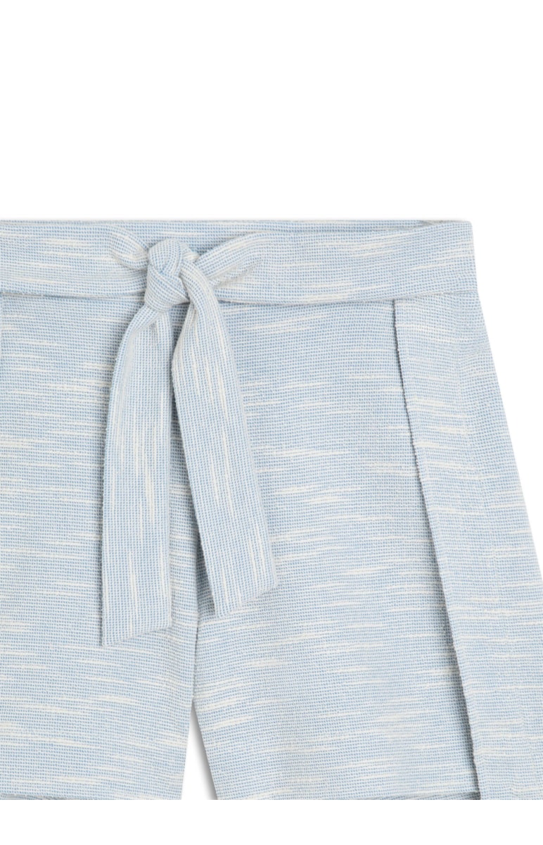 Short Boucle Transpasse Azul Seco
