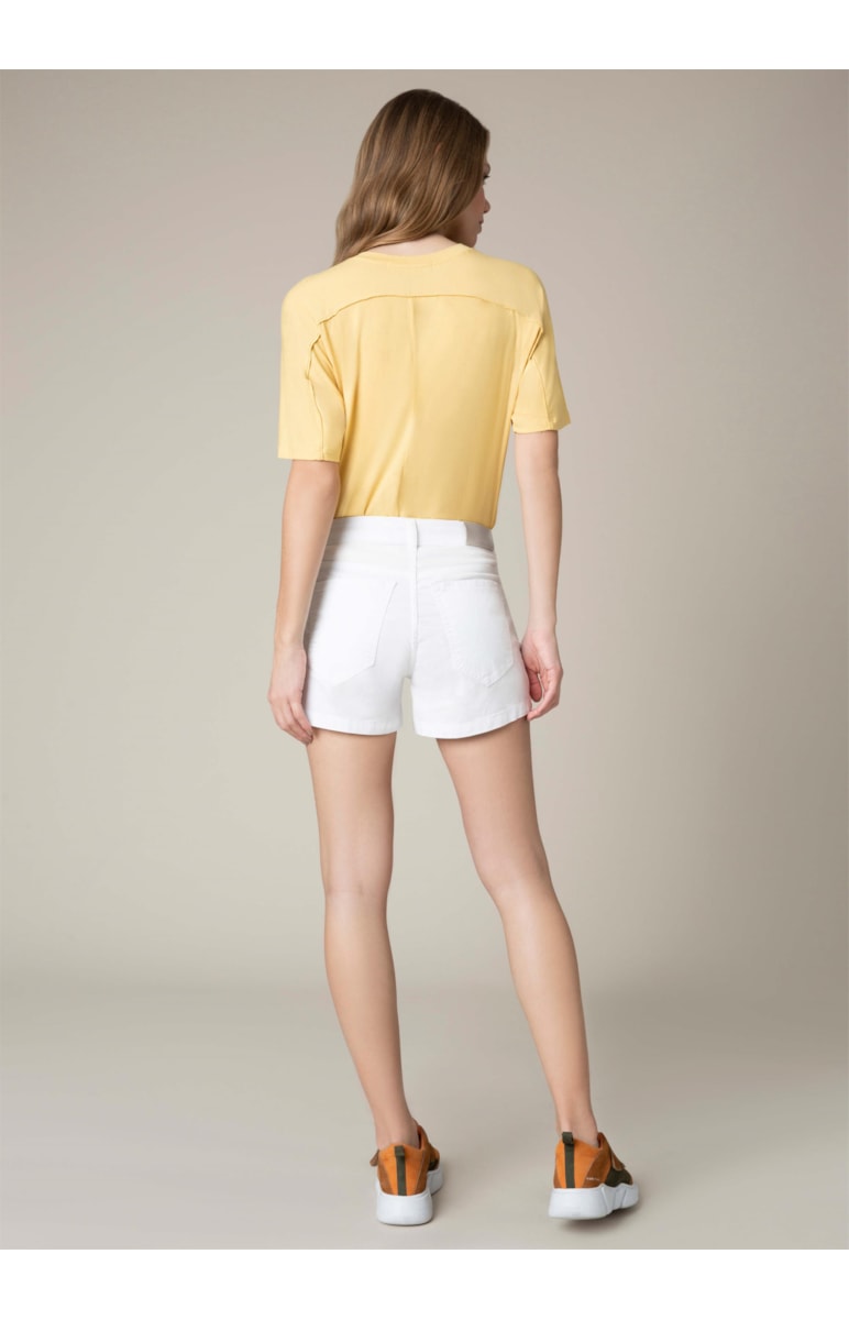 Short Luiza Color Branco