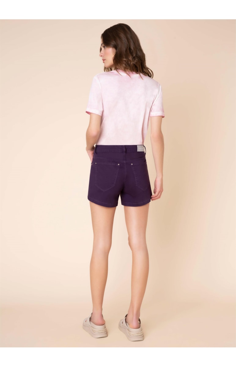 Short Luiza Color Roxo