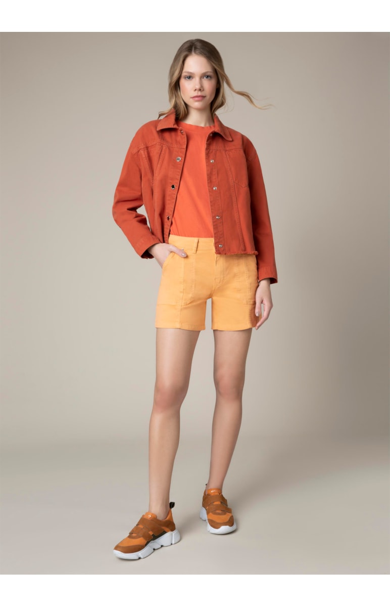 Short Luiza Jogger Color Laranja