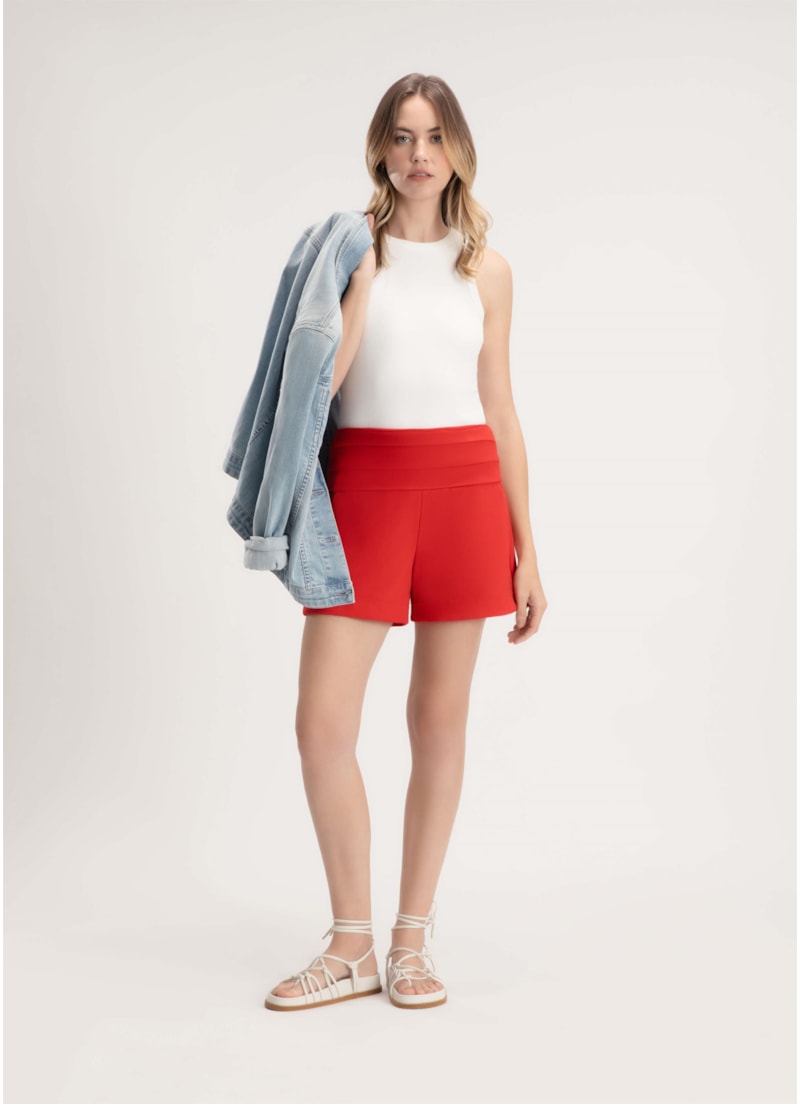 Short Scuba Vermelho