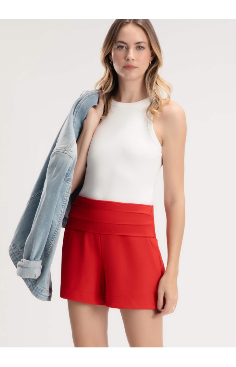 Short Scuba Vermelho