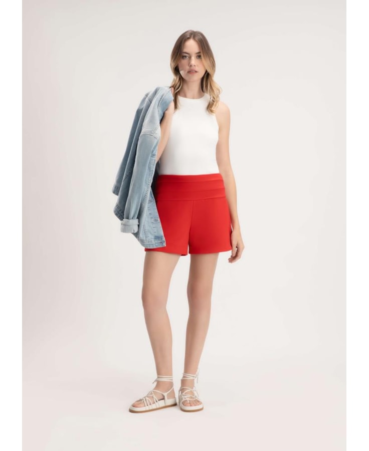 Short Scuba Vermelho