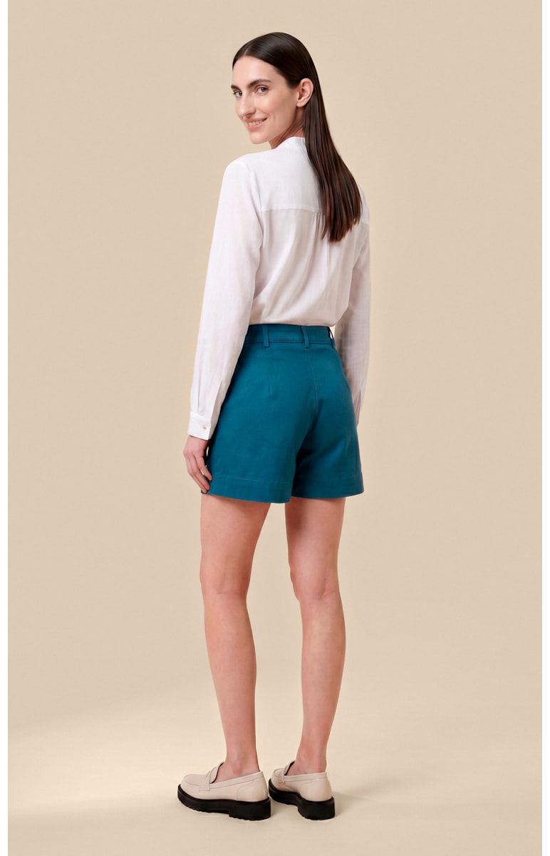 Shorts Sabrina Jogging Color Petróleo