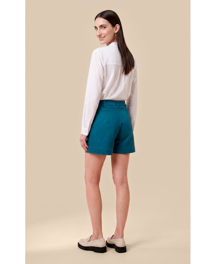 Shorts Sabrina Jogging Color Petróleo