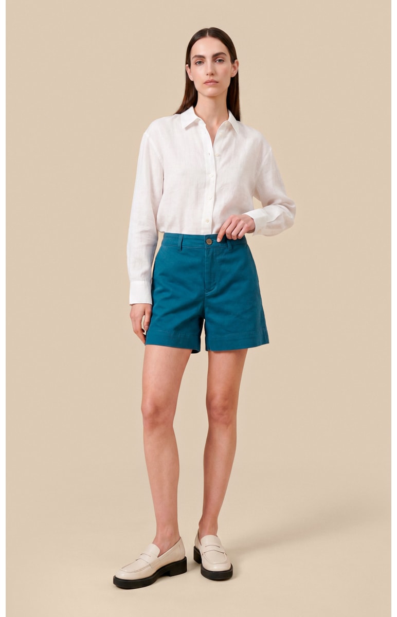 Shorts Sabrina Jogging Color Petróleo