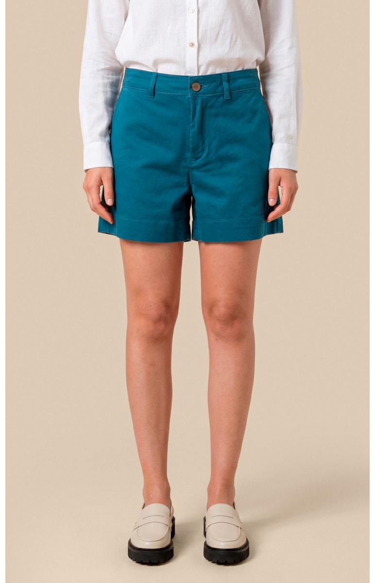Shorts Sabrina Jogging Color Petróleo