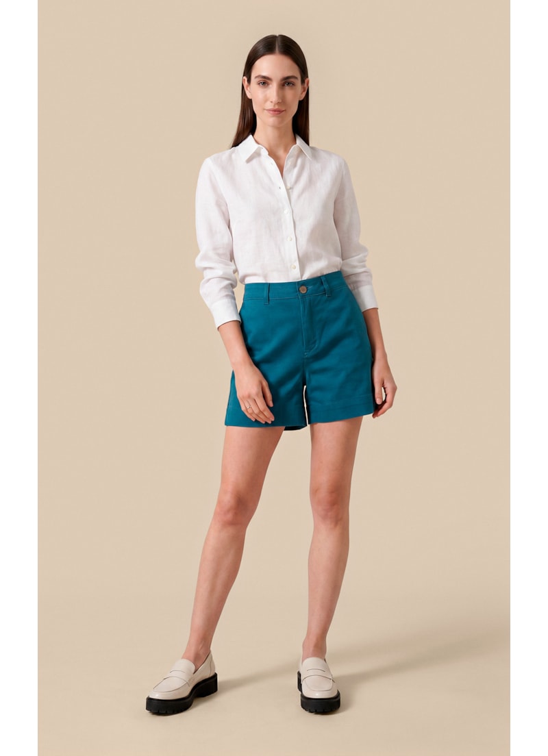 Shorts Sabrina Jogging Color Petróleo