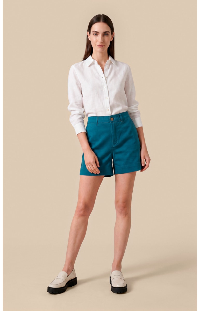 Shorts Sabrina Jogging Color Petróleo