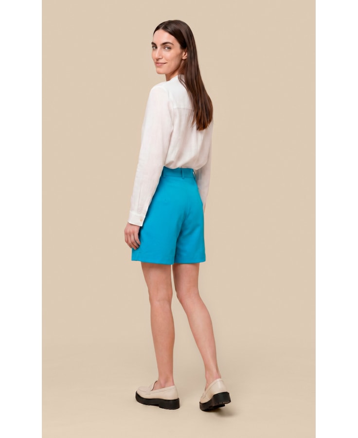 Shorts Sabrina Jogging Color Turquesa