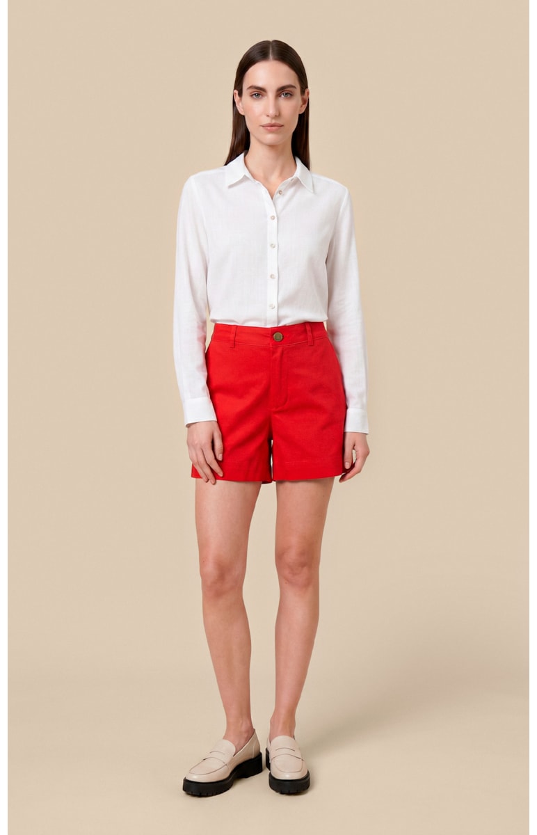 Shorts Sabrina Jogging Color Vermelho