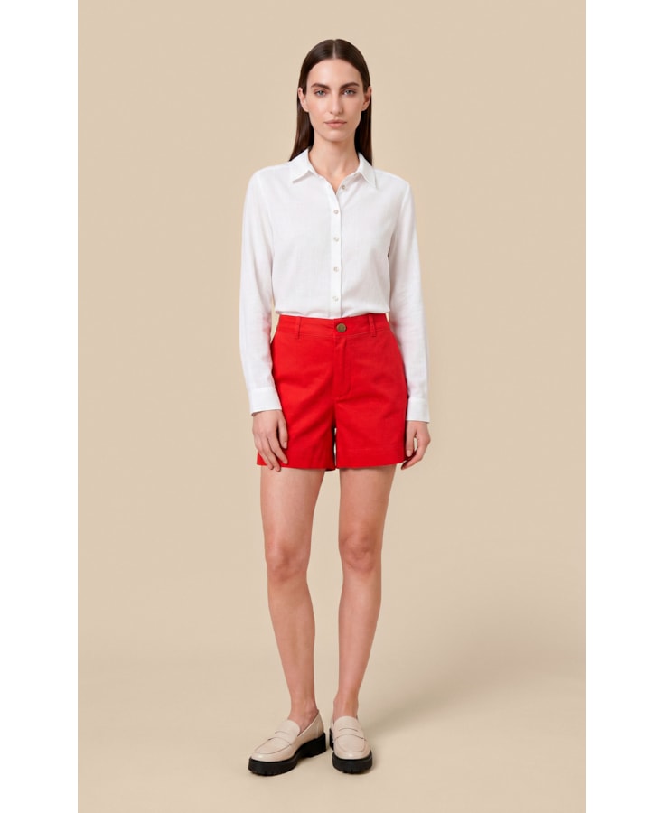 Shorts Sabrina Jogging Color Vermelho